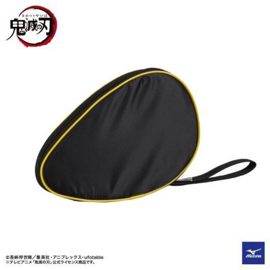 ミズノ（MIZUNO）（メンズ、レディース、キッズ）卓球 鬼滅の刃 コラボ 我妻善逸 ラケットソフトケース 1本入れ 83JD2K0154