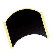 (メンズ、レディース)半円ラケットシート BLK 71770-278