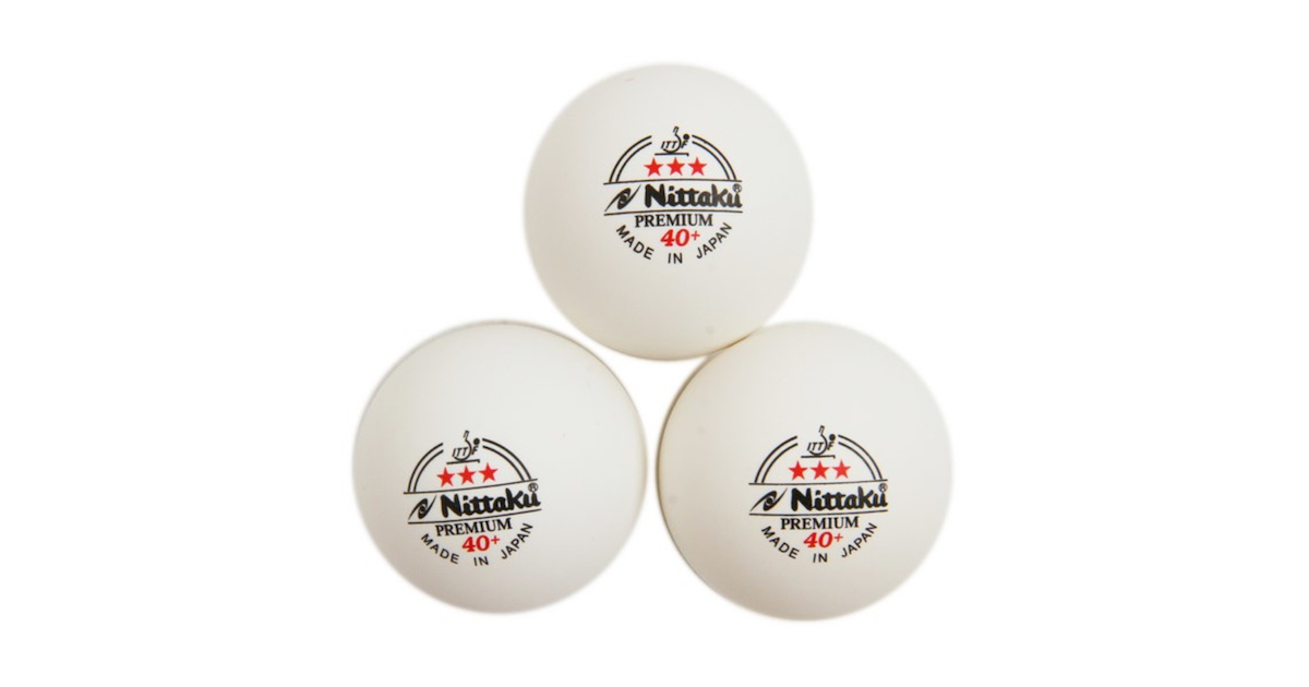 市場 Nittaku ニッタク 硬式40mm ボール NB-1300 卓球 国際公認球 プラ3スター 3個入×4箱 プレミアム