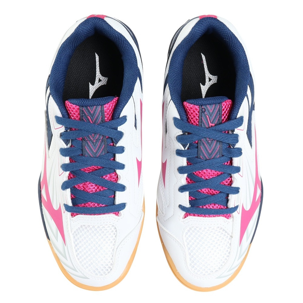 ミズノ（MIZUNO）（レディース）卓球シューズ レディース ウエーブカイザーブルク8 81GA242004