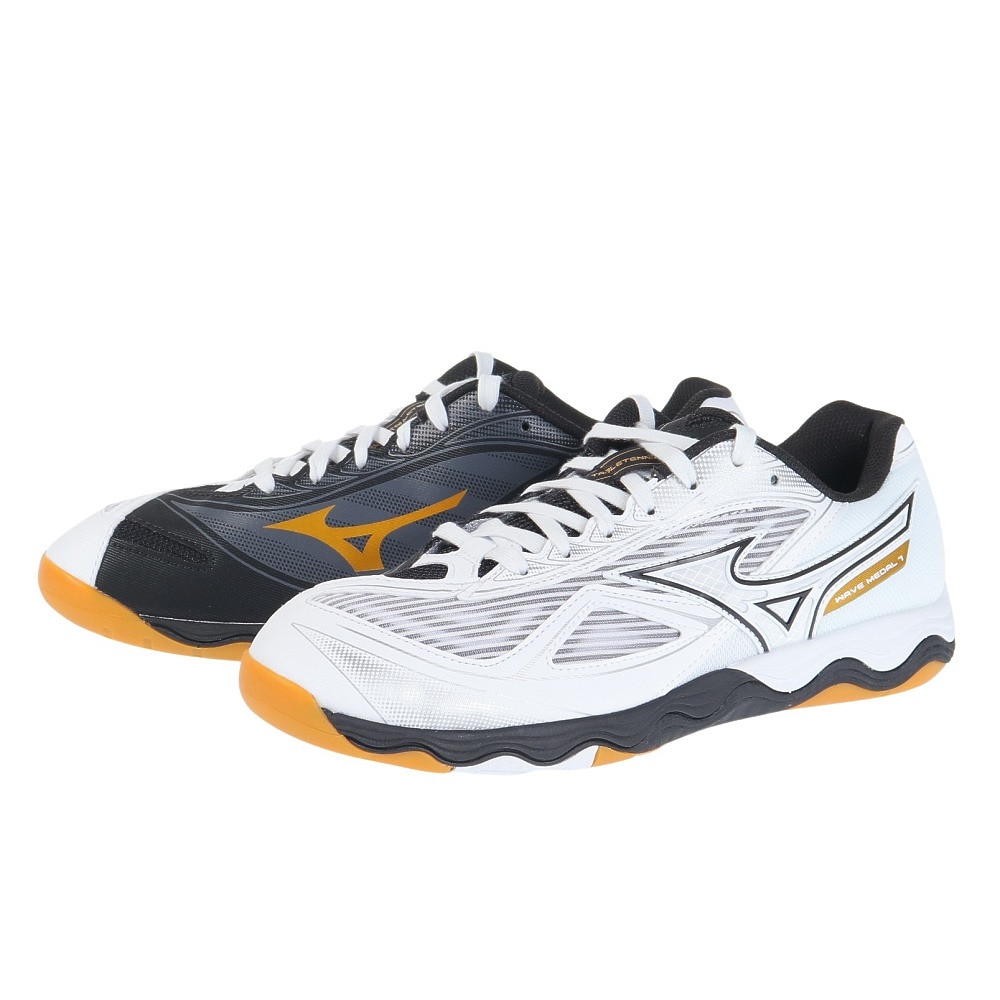 MIZUNO 卓球シューズ ウエーブメダル7 81GA231502 ２７．０ 118 卓球