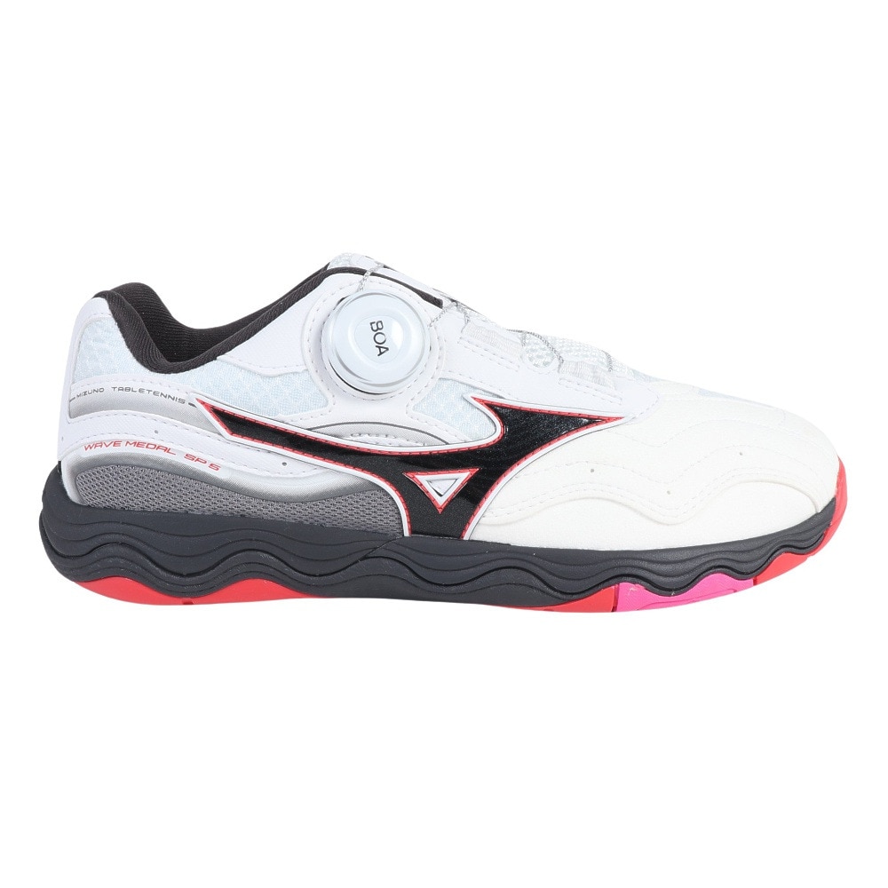 ミズノ（MIZUNO）（メンズ、レディース）卓球シューズ ウエーブメダル SP5 81GA241201