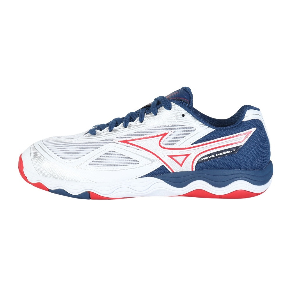 ミズノ（MIZUNO）（メンズ、レディース）卓球シューズ ウエーブメダル7 WIDE 81GA241501
