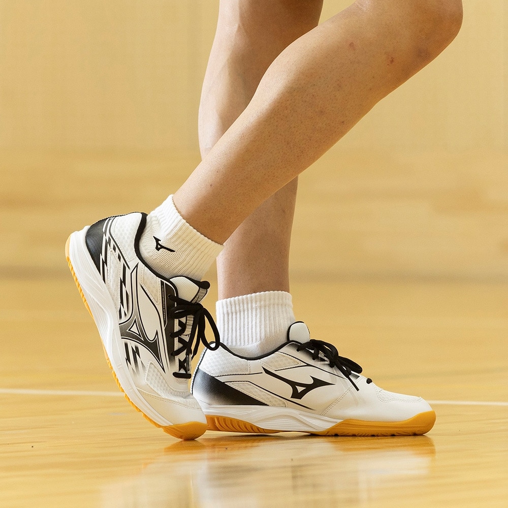 ミズノ（MIZUNO）（メンズ、レディース）【新商品】卓球シューズ クロスマッチスマッシュ 81GA253001