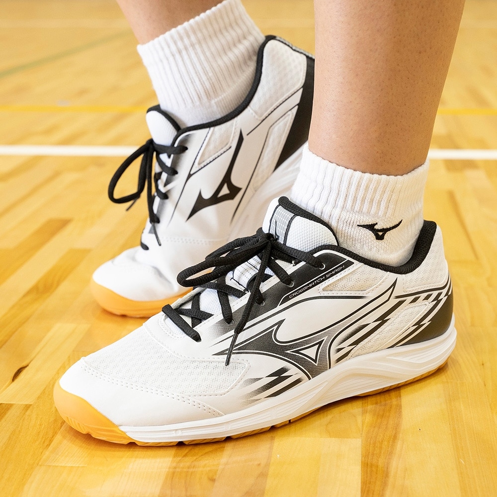 ミズノ（MIZUNO）（メンズ、レディース）【新商品】卓球シューズ クロスマッチスマッシュ 81GA253001