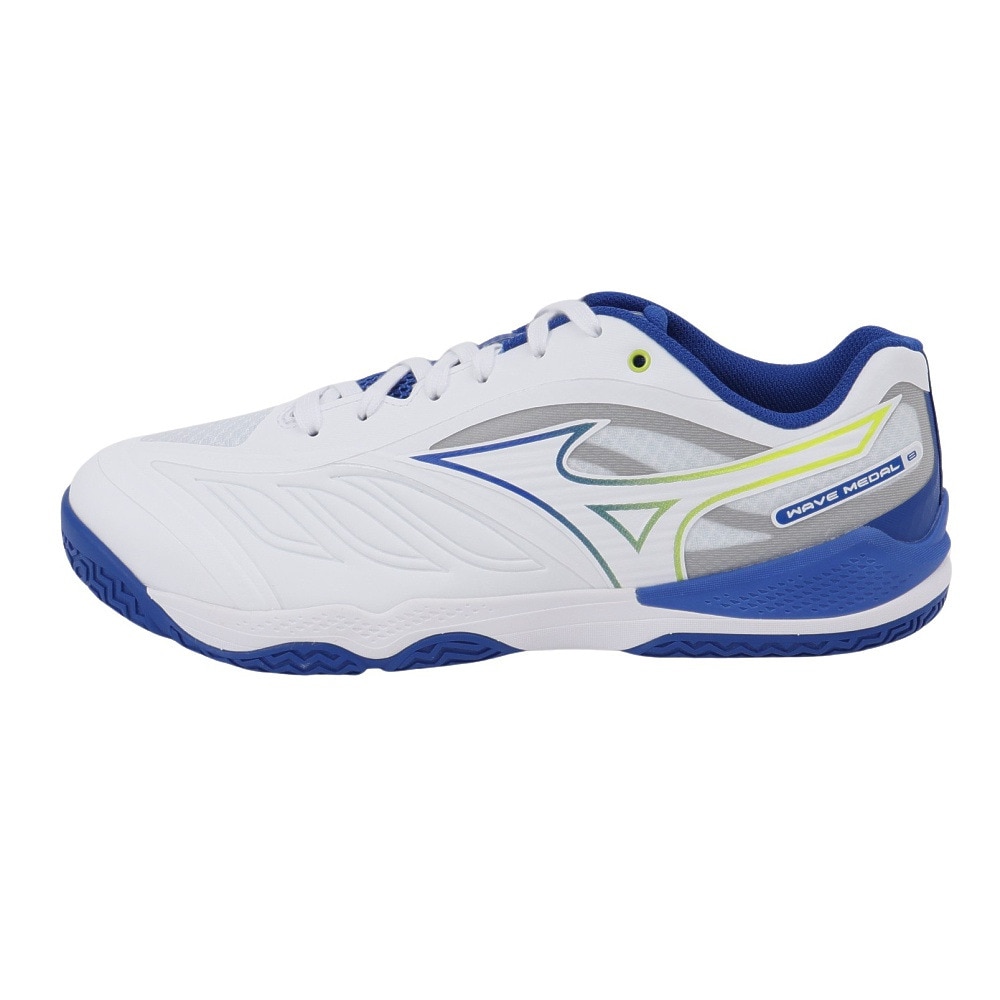 ミズノ（MIZUNO）（メンズ、レディース）卓球シューズ ウエーブメダル 8 WIDE 81GA258306