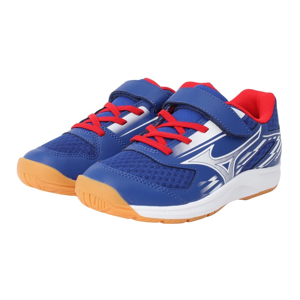 ミズノ（MIZUNO）（キッズ）【新商品】卓球シューズ ジュニア クロスマッチスマッシュJr. 81GA257001