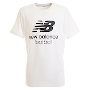 ニューバランス(new balance)(メンズ、レディース、キッズ)スパン ライクシャツ JMTF7330WT 【サッカー スポーツ ウェア メンズ プラクティスシャツ Tシャツ 半袖】