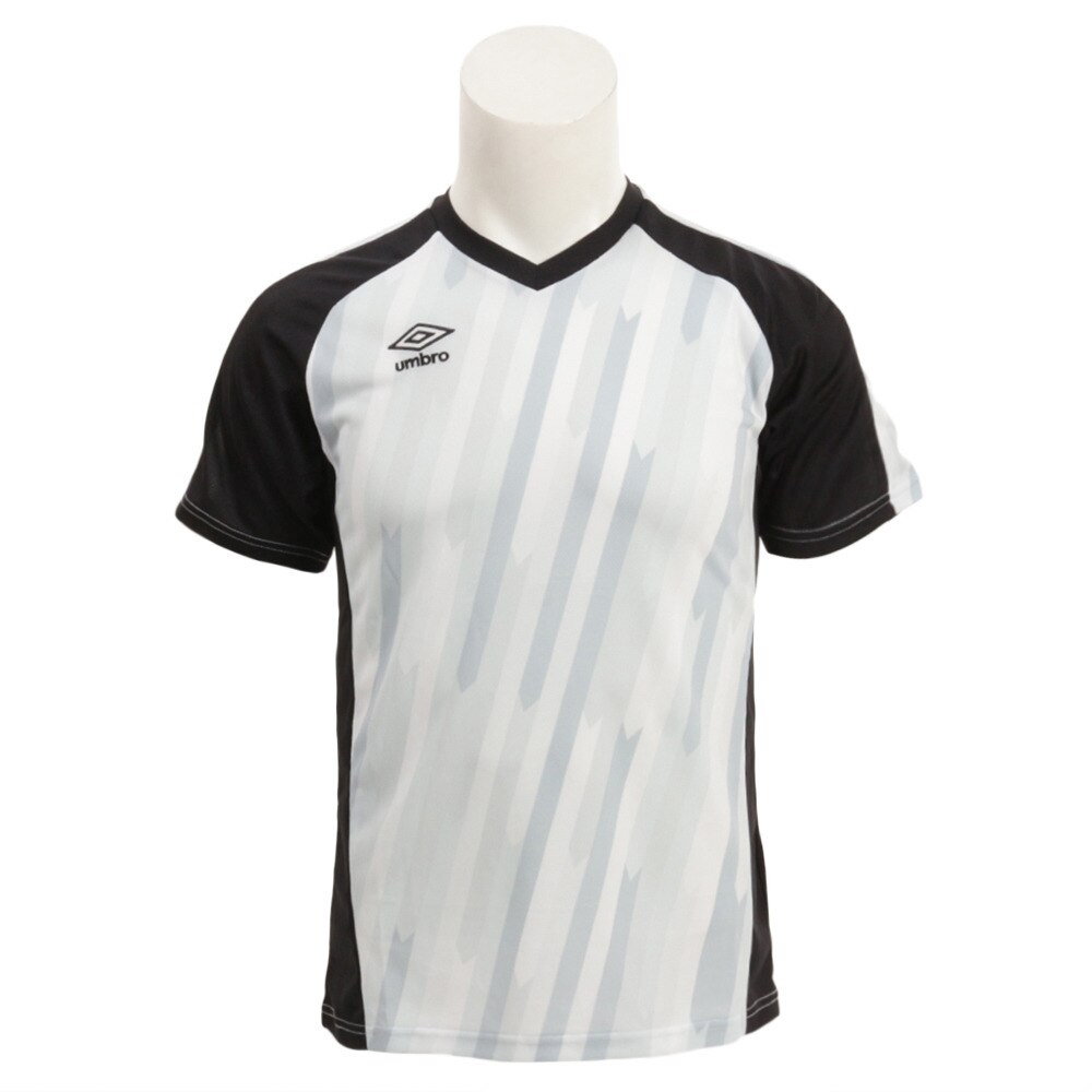  プラクティスシャツ UUUNJA66XB WHT【サッカー スポーツ ウェア メンズ プラクティスシャツ Tシャツ 半袖】