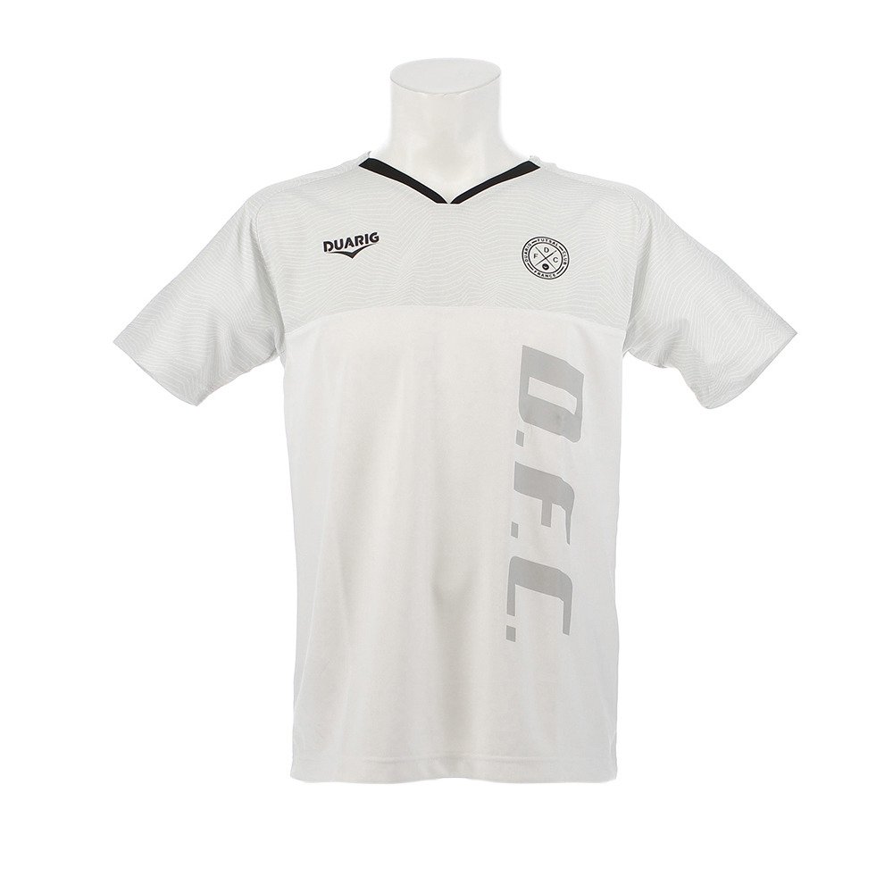 サイクルエアプラクティスシャツ 741d9tf7210 Wht サッカー スポーツ ウェア メンズ プラクティスシャツ Tシャツ 半袖 デュアリグ スーパースポーツゼビオ