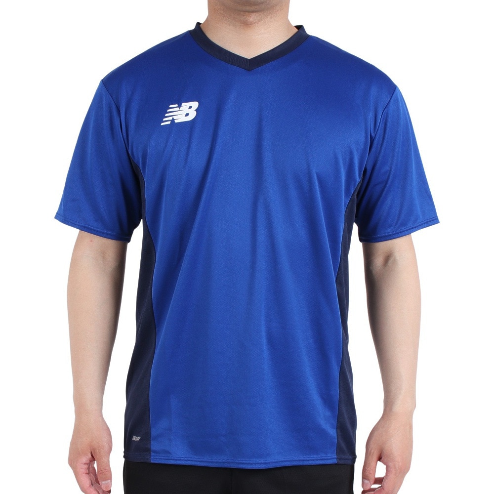 ニューバランス（new balance）（メンズ）サッカー ウェア メンズ 半袖 Tシャツ プラクティスシャツ JMTF1013RYB