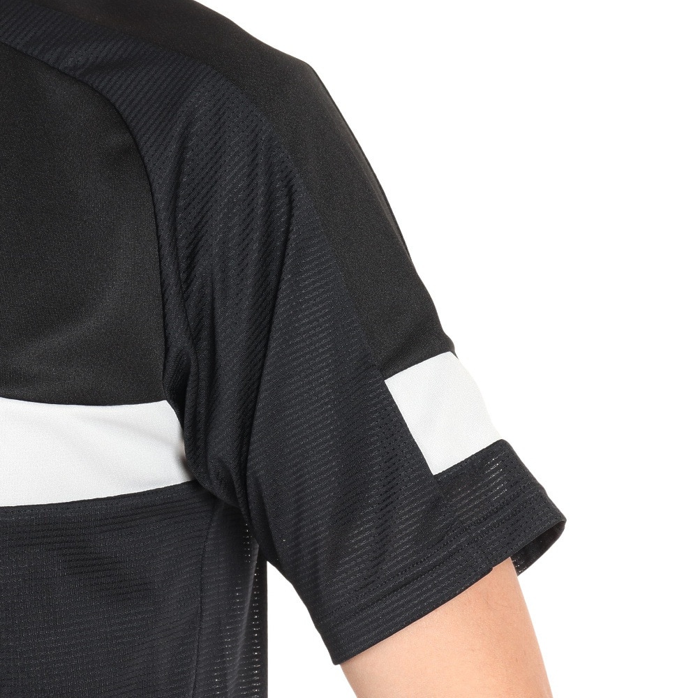 アンブロ（UMBRO）（メンズ、レディース）サッカーウェア  Tシャツ ブリーズプラスショートスリーブシャツ UUUSJA61XB BLK
