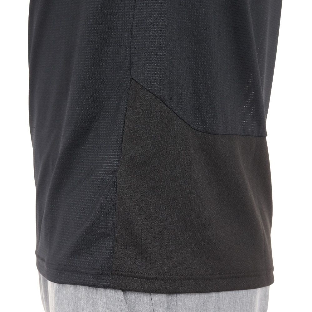 アンブロ（UMBRO）（メンズ、レディース）サッカーウェア  Tシャツ ブリーズプラスショートスリーブシャツ UUUSJA61XB BLK