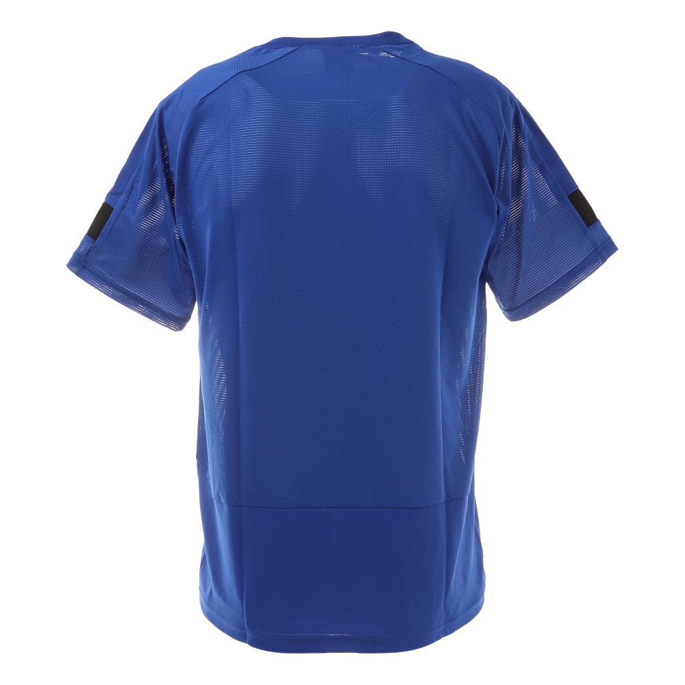 アンブロ（UMBRO）（メンズ、レディース）サッカーウェア  Tシャツ ブリーズプラスショートスリーブシャツ UUUSJA61XB BLU