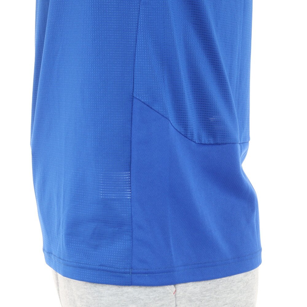 アンブロ（UMBRO）（メンズ、レディース）サッカーウェア  Tシャツ ブリーズプラスショートスリーブシャツ UUUSJA61XB BLU