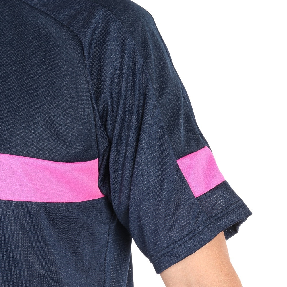 アンブロ（UMBRO）（メンズ、レディース）サッカーウェア  Tシャツ ブリーズプラスショートスリーブシャツ UUUSJA61XB NVSP