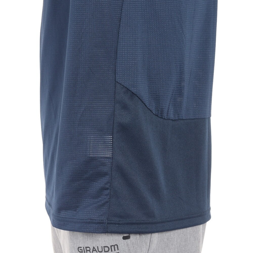 アンブロ（UMBRO）（メンズ、レディース）サッカーウェア  Tシャツ ブリーズプラスショートスリーブシャツ UUUSJA61XB NVSP
