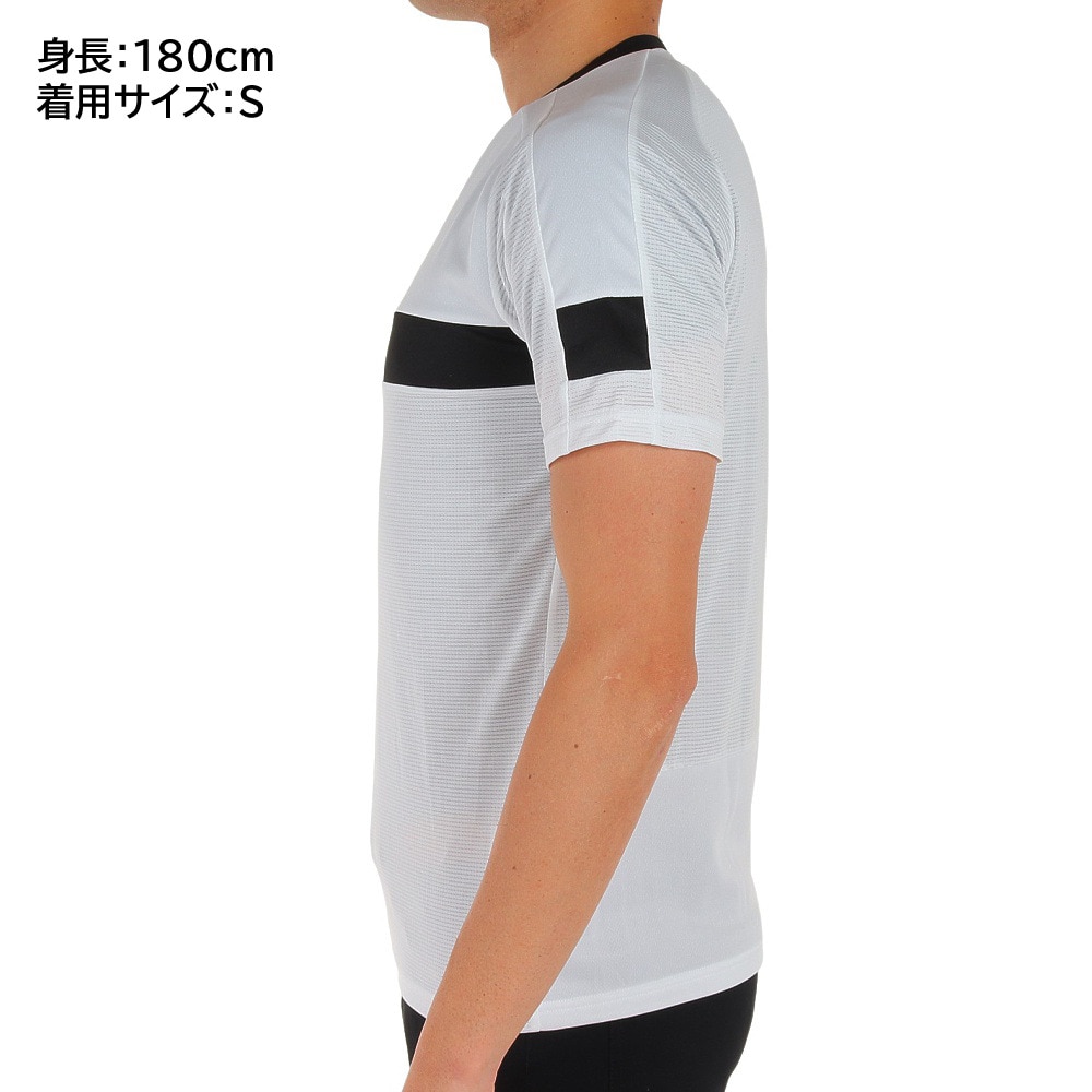 アンブロ（UMBRO）（メンズ、レディース）サッカーウェア  Tシャツ ブリーズプラスショートスリーブシャツ UUUSJA61XB WHT