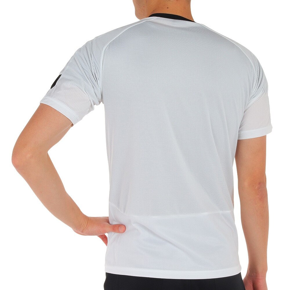アンブロ（UMBRO）（メンズ、レディース）サッカーウェア  Tシャツ ブリーズプラスショートスリーブシャツ UUUSJA61XB WHT