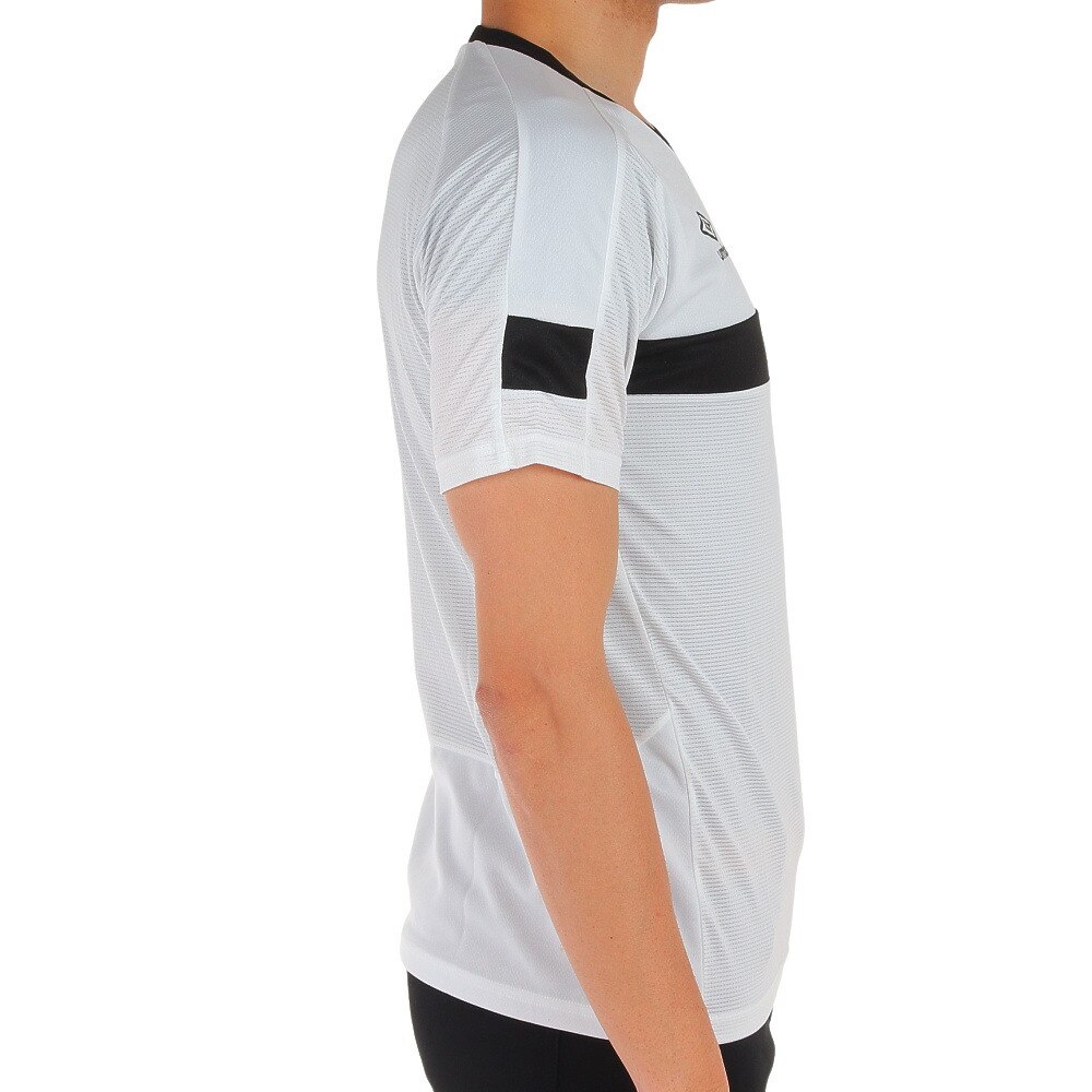 アンブロ（UMBRO）（メンズ、レディース）サッカーウェア  Tシャツ ブリーズプラスショートスリーブシャツ UUUSJA61XB WHT