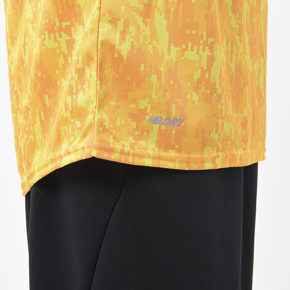 ニューバランス（new balance）（メンズ）サッカーウェア ゲームシャツ 半袖Tシャツ JMTF1010YLW