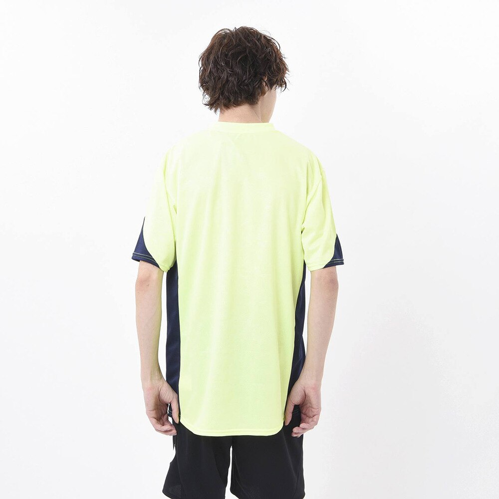 ニューバランス（new balance）（メンズ）サッカーウェア プラクティスシャツ 半袖Tシャツ 接触冷感機能加工 JMTF1011BIO 速乾