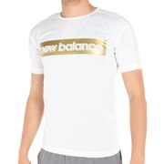 ニューバランス（new balance）（メンズ、レディース）サッカーウェア ロゴプラクティスシャツ JMTF2311WT