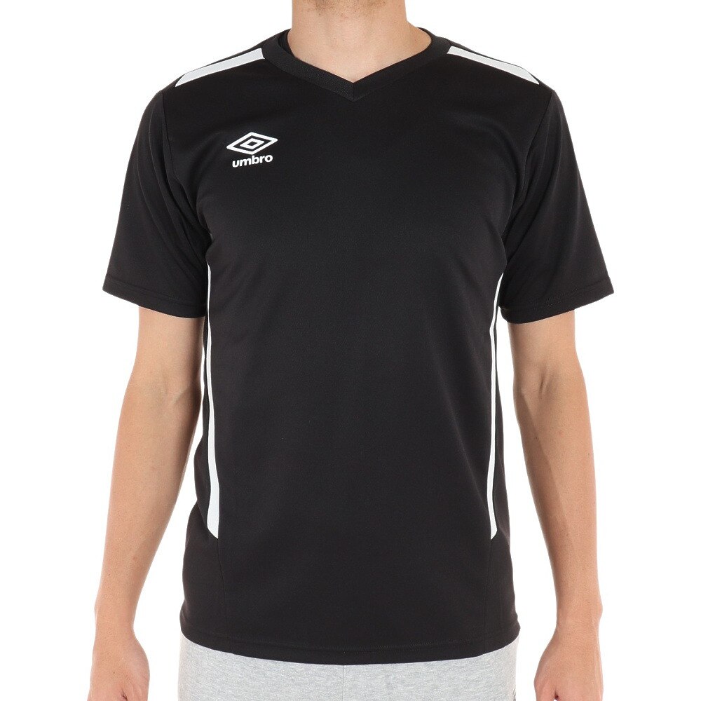 アンブロ（UMBRO）（メンズ）サッカーウェア プラクティスシャツ UUUTJA65 BLK
