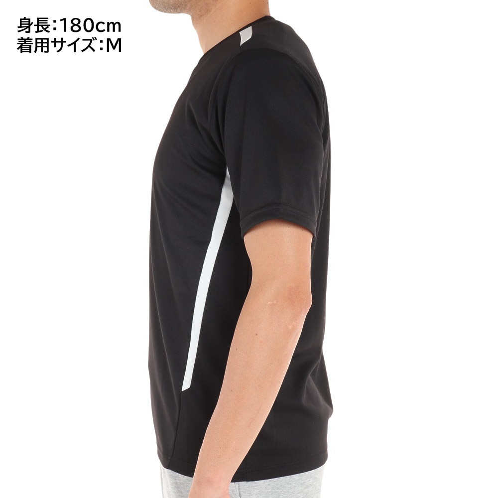 アンブロ（UMBRO）（メンズ）サッカーウェア プラクティスシャツ UUUTJA65 BLK スポーツ用品はスーパースポーツゼビオ