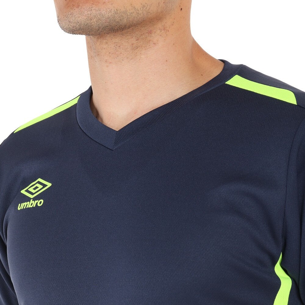 アンブロ（UMBRO）（メンズ）サッカーウェア プラクティスシャツ UUUTJA65 NVY