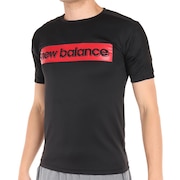 ニューバランス（new balance）（メンズ、レディース）サッカーウェア ロゴプラクティスシャツ JMTF2311BRD 速乾