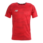 ニューバランス（new balance）（メンズ）サッカーウェア トレーニングマッチシャツ JMTF2312RD 速乾