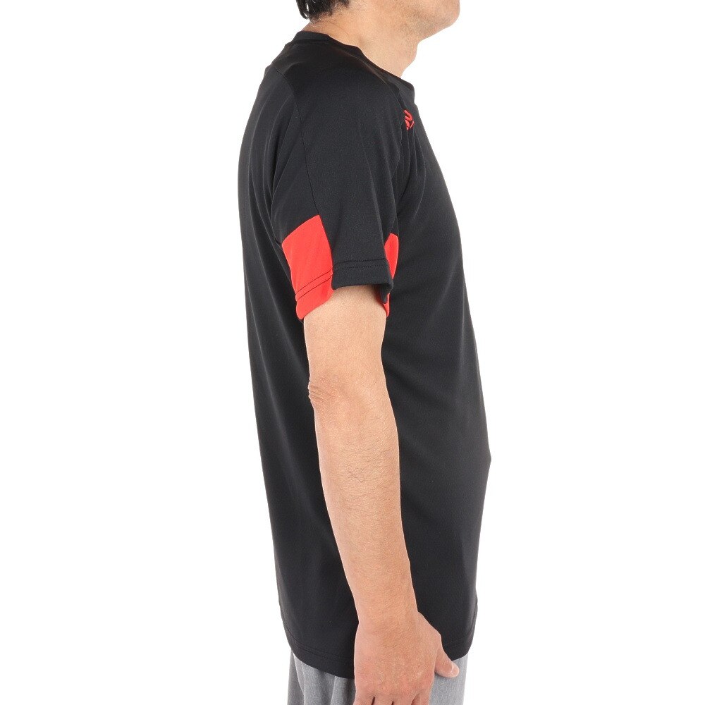 デュアリグ（DUARIG）（メンズ）サッカーウェア ドライプラス 半袖 Tシャツ プラクティスシャツ 2S8205-SCWR-741UK BLK