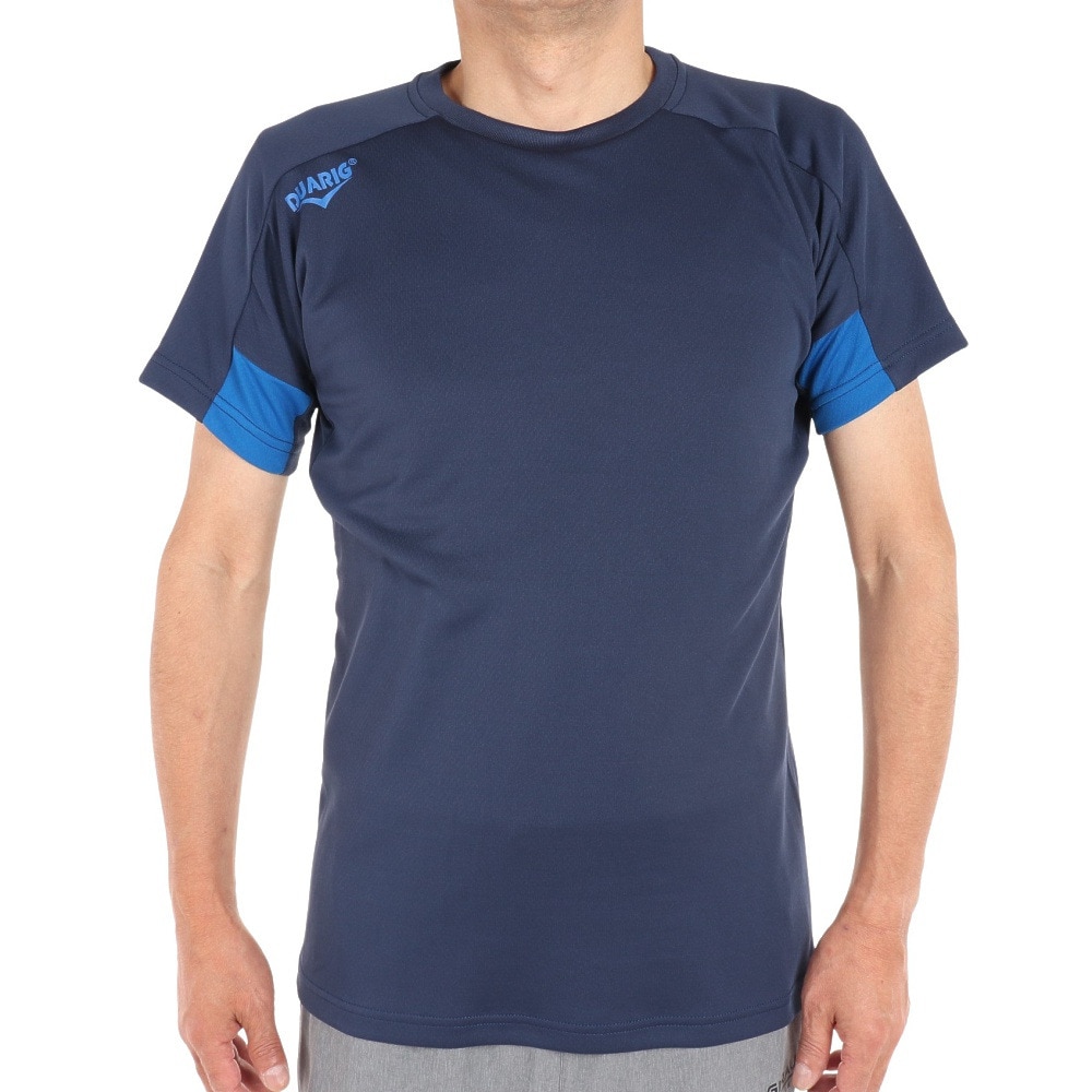 デュアリグ（DUARIG）（メンズ）サッカーウェア ドライプラス 半袖 Tシャツ プラクティスシャツ 2S8205-SCWR-741UK NVY  スポーツ用品はスーパースポーツゼビオ