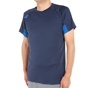 デュアリグ（DUARIG）（メンズ）サッカーウェア ドライプラス 半袖 Tシャツ プラクティスシャツ 2S8205-SCWR-741UK NVY