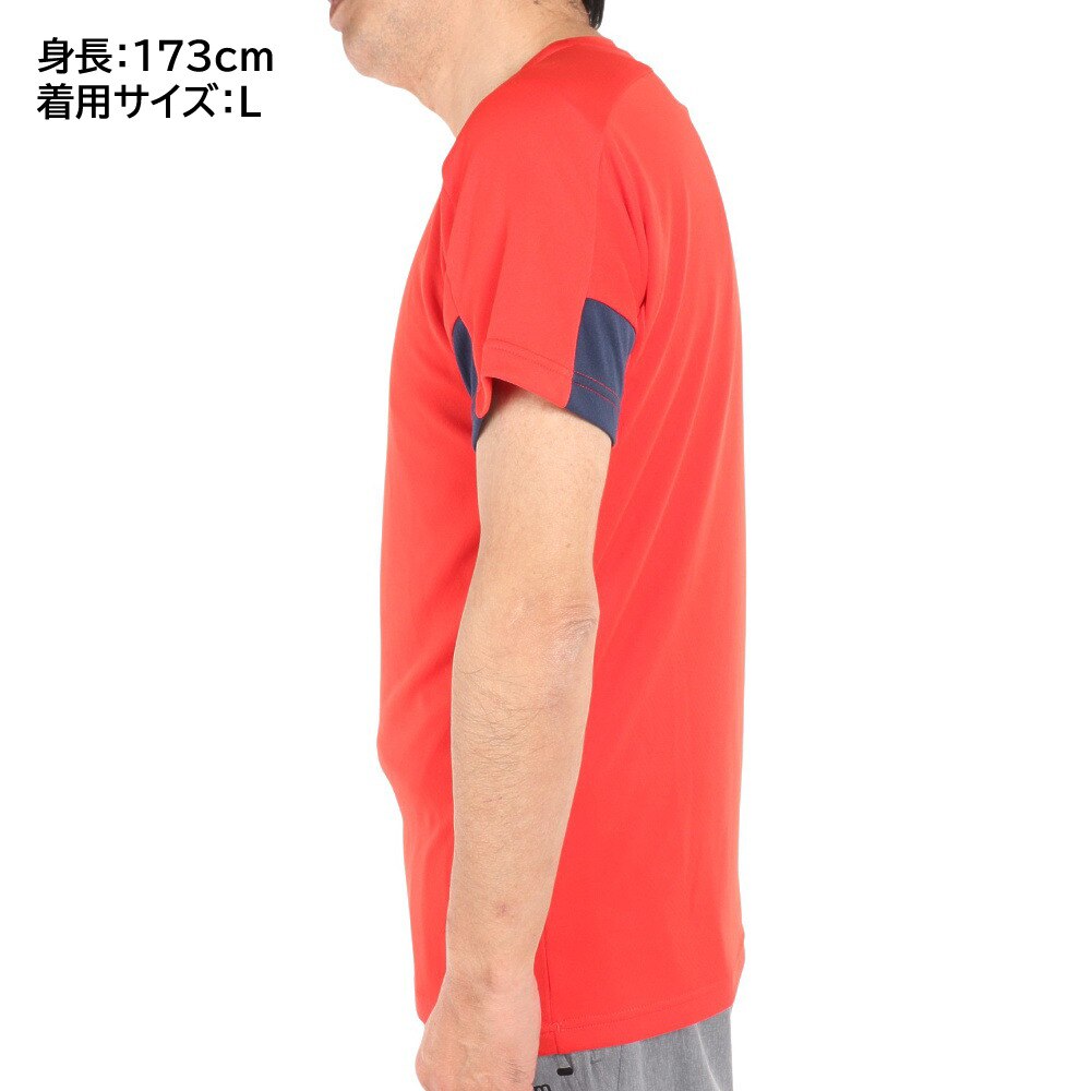 デュアリグ（DUARIG）（メンズ）サッカーウェア ドライプラス 半袖 Tシャツ プラクティスシャツ 2S8205-SCWR-741UK ORG  スポーツ用品はスーパースポーツゼビオ