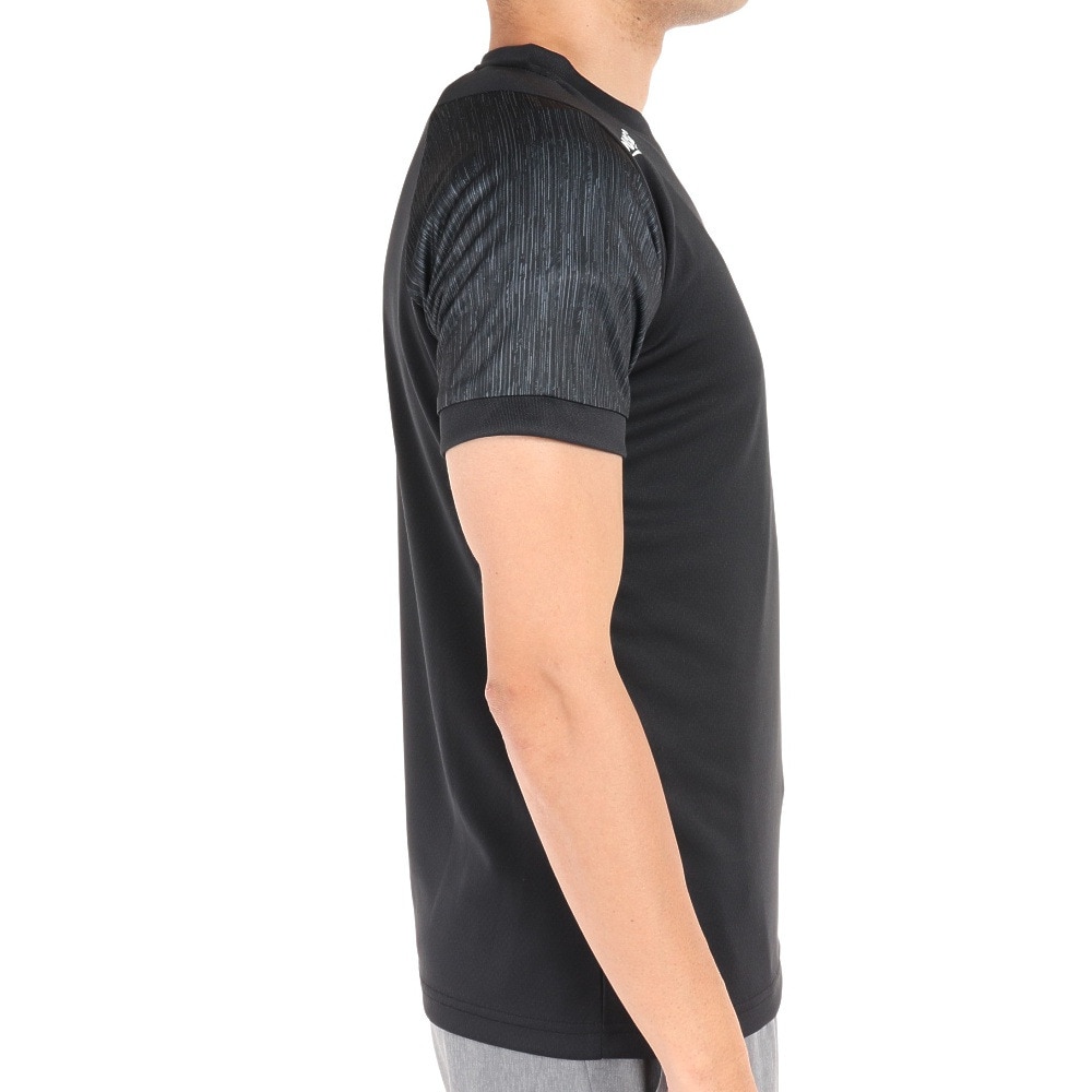 デュアリグ（DUARIG）（メンズ）サッカーウェア ドライプラス 半袖 Tシャツ プラクティスシャツ 2S8206-SCWR-741UK BLK