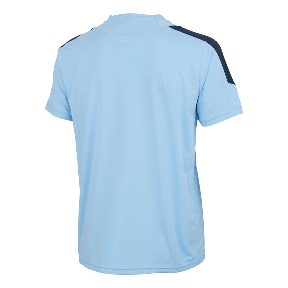 アンブロ（UMBRO） サッカーウェア Tシャツ 接触冷感 吸汗 速乾 UVカット 遮熱 冷シャツ UUUTJA60 RIBU