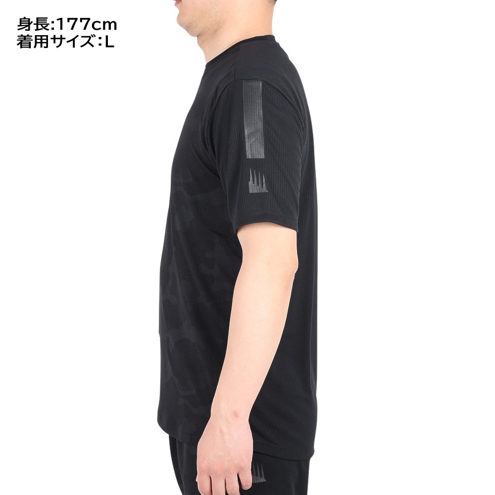 ニューバランス（new balance）（メンズ）サッカーウェア トレーニングマッチ ショートスリーブシャツ AMT35200BK |  スポーツ用品はスーパースポーツゼビオ
