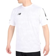 ニューバランス（new balance）（メンズ）サッカーウェア トレーニングマッチ ショートスリーブシャツ AMT35200WT