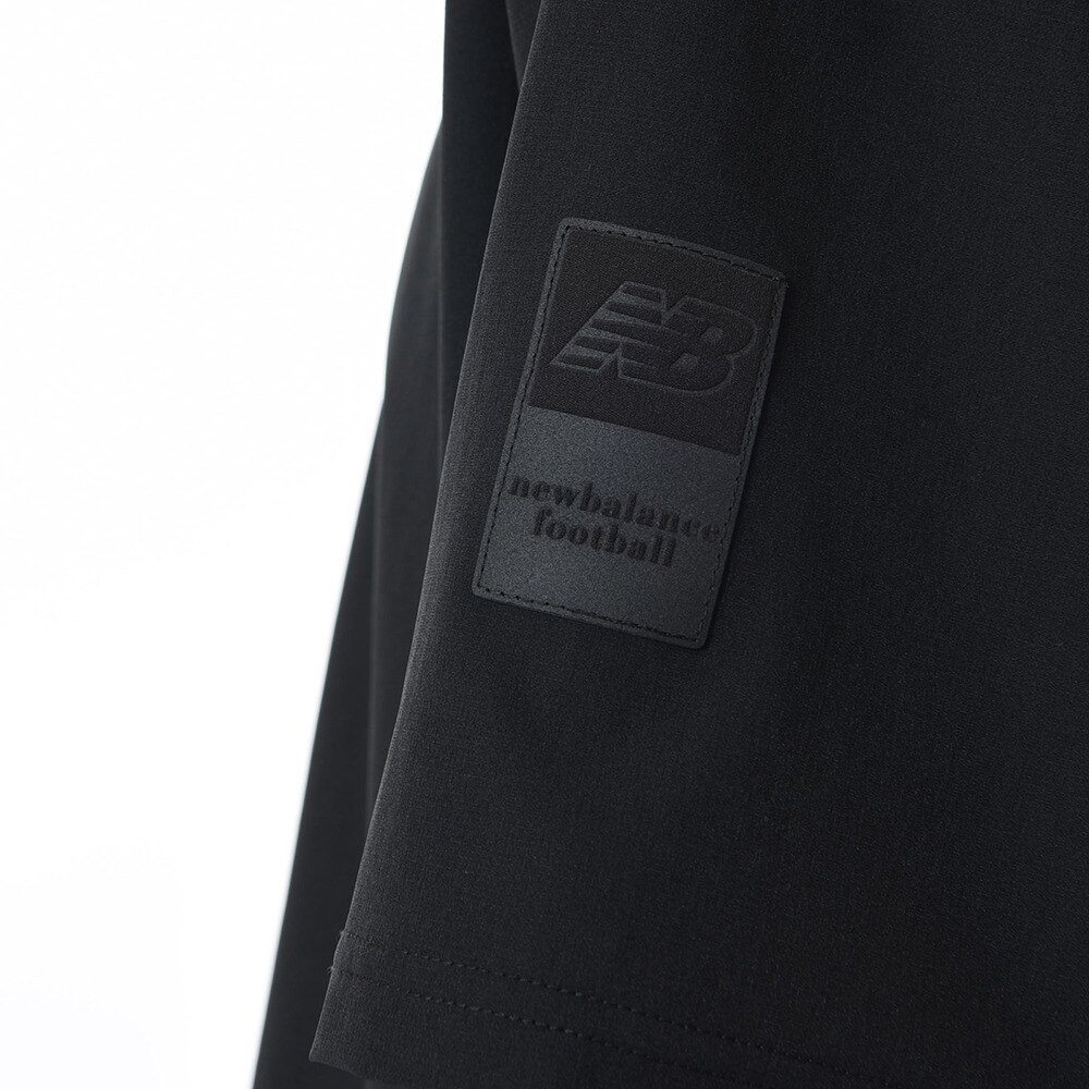 ニューバランス（new balance）（メンズ）サッカーウェア Black Out Collection プレミアコレクションストレッチウーブントップ 半袖Tシャツ AMT35235BK