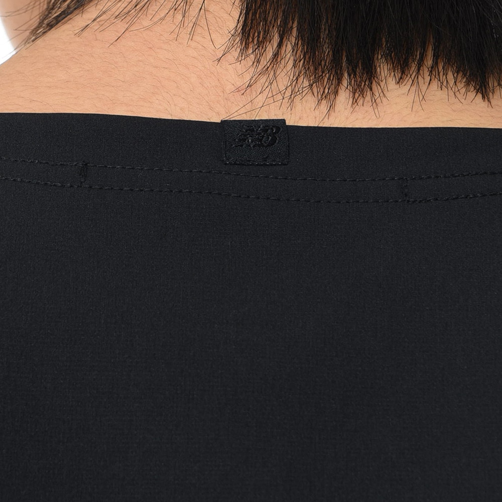 ニューバランス（new balance）（メンズ）サッカーウェア Black Out Collection プレミアコレクションストレッチウーブントップ 半袖Tシャツ AMT35235BK