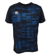 アンブロ（UMBRO）（メンズ）サッカーウェア ゲームシャツ グラフィック UAS6310 NVY