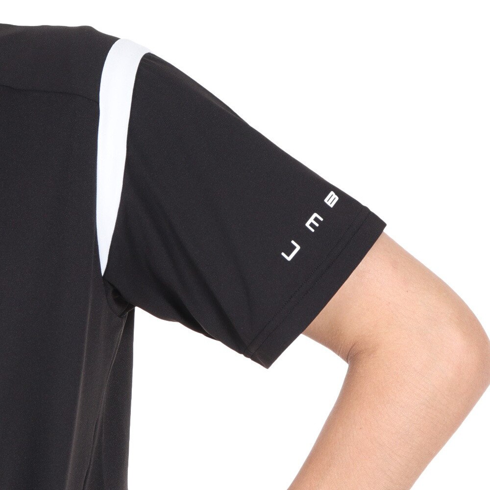 アンブロ（UMBRO）（メンズ）サッカーウェア UVカット 半袖プラクティスシャツ UUUVJA55 BLK