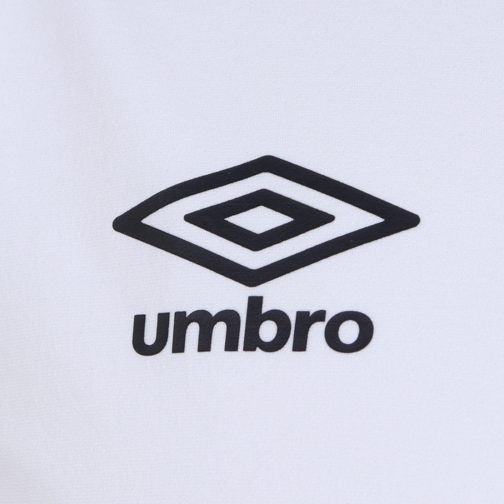 アンブロ（UMBRO）（メンズ）サッカーウェア UVカット 半袖プラクティスシャツ UUUVJA55 WHT 速乾
