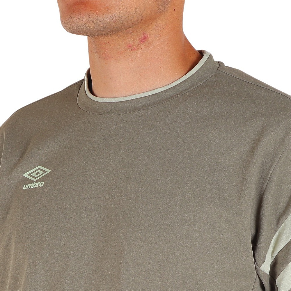 アンブロ（UMBRO）（メンズ）サッカーウェア フィールテック半袖プラクティスシャツ UUUVJA62 BFS