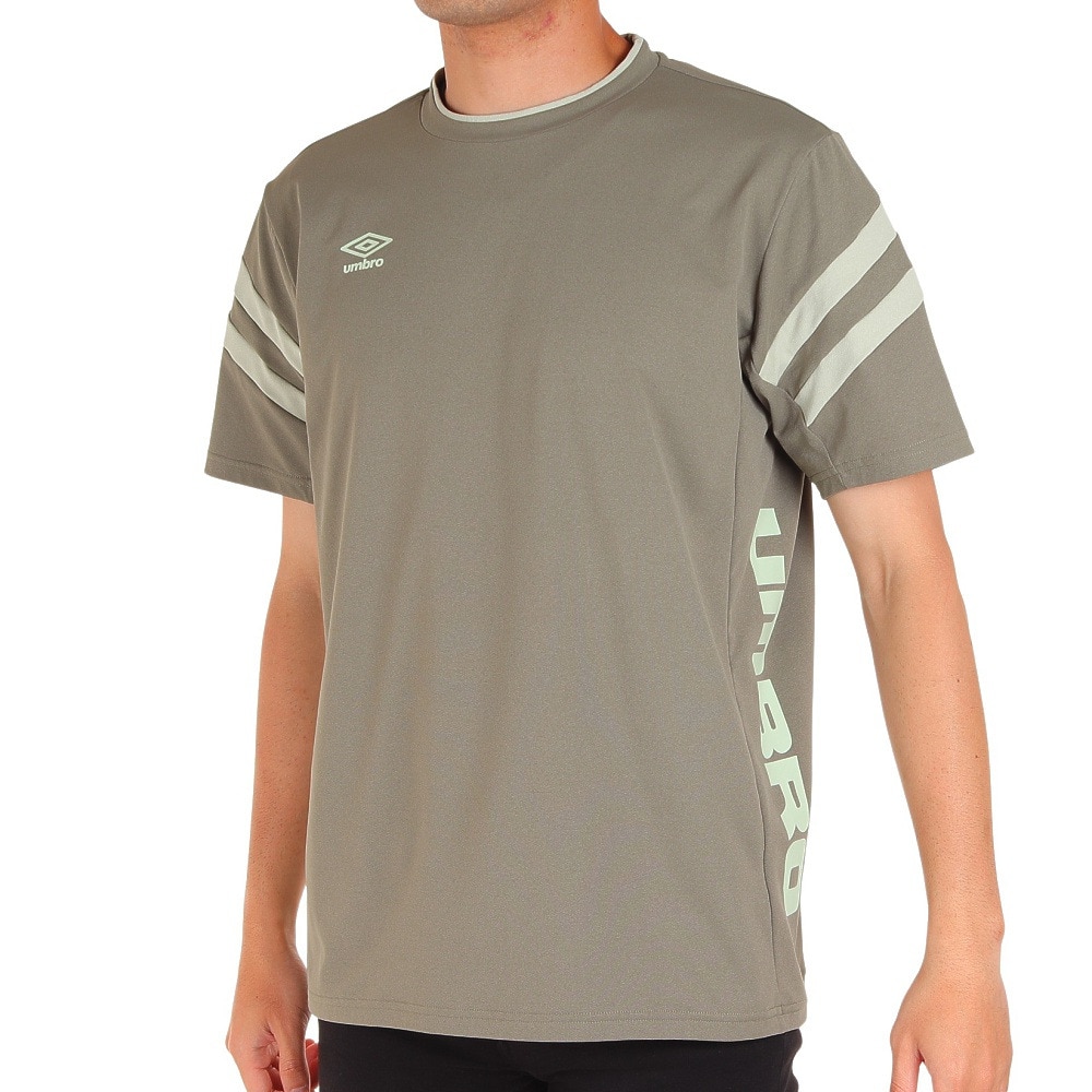 アンブロ（UMBRO）（メンズ）サッカーウェア フィールテック半袖プラクティスシャツ UUUVJA62 BFS スポーツ用品はスーパースポーツゼビオ
