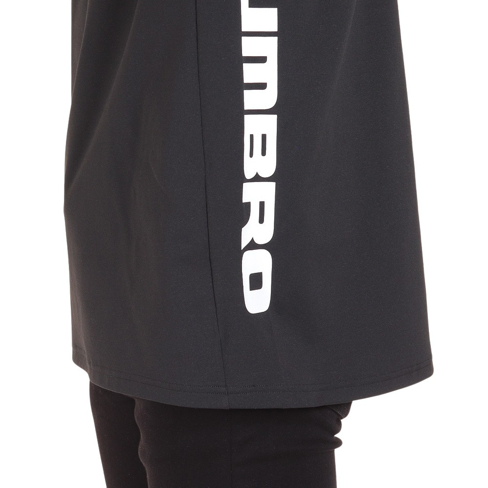 アンブロ（UMBRO）（メンズ）サッカーウェア フィールテック半袖プラクティスシャツ UUUVJA62 BLK