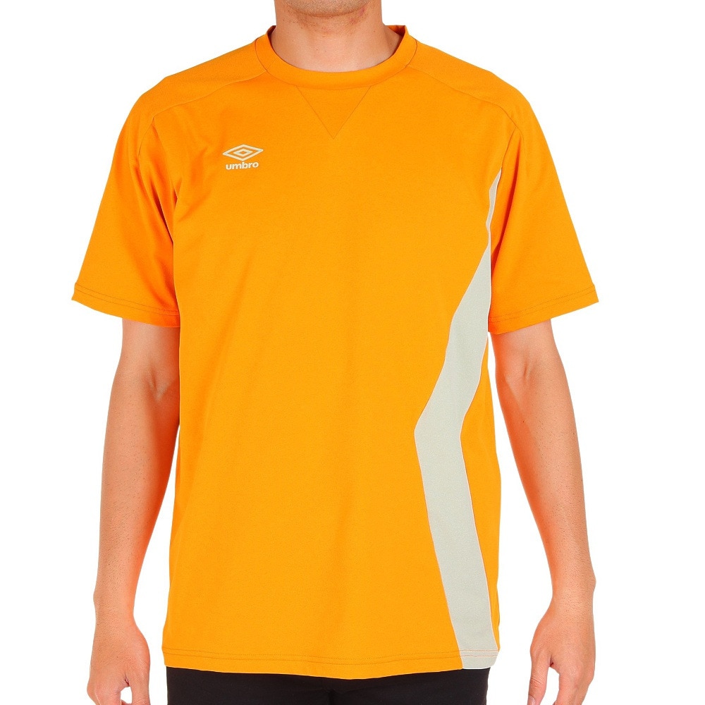 アンブロ（UMBRO）（メンズ）サッカーウェア フィールテック半袖プラクティスシャツ UUUVJA64 OPOG