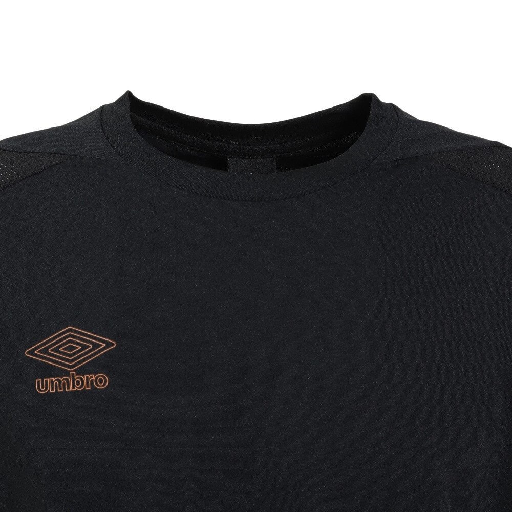 アンブロ（UMBRO） サッカーウェア フィールテック 長袖プラクティスシャツ UUUUJB52 BLK
